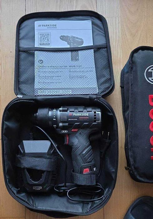 Masină însurubat și găurit Parkside Performance  PBSPA 12 B2 Brushless (garanție încă 3 ani)
