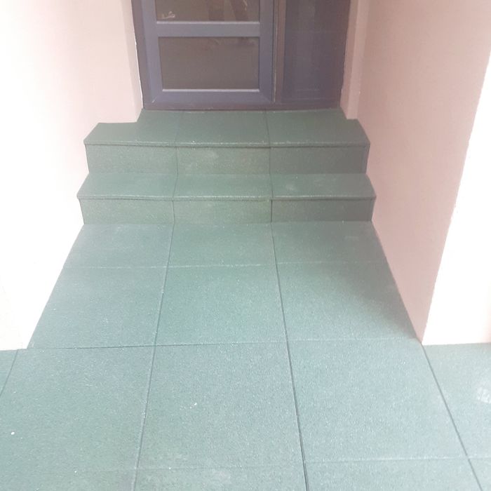 Montaj pavele beton sau cauciuc