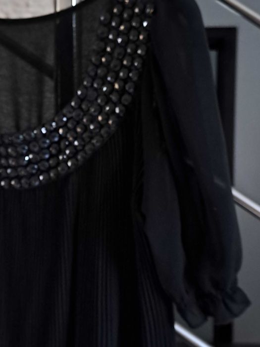 Rochie neagra,eleganta,marimea 42.