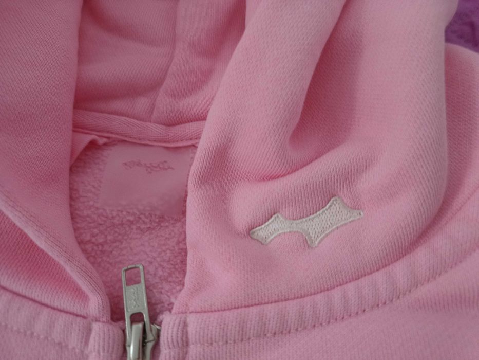SKYLRK Zip Hoodie, două culori roz și verde