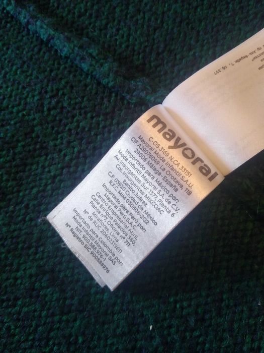 Cardigan băieți, vârsta 9 ani, de la Mayoral Spania