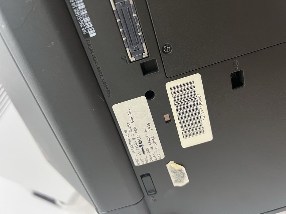 Lenovo ThinkPad L540 – Intel Core i5 / 8 GB RAM / 15.6
