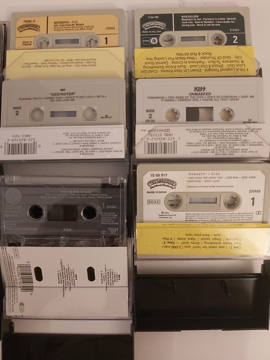 Casete audio originale Kiss