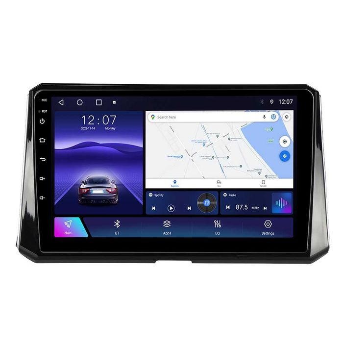 NAVIGATIE ANDROID 14 Toyota AURIS 2018+ 1/8 Gb CarPlay