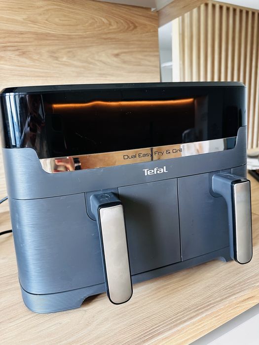 Vand Ayr fryer - Tefal Dual Easy Fry & Grill EY905B10. Ca nou+garantie