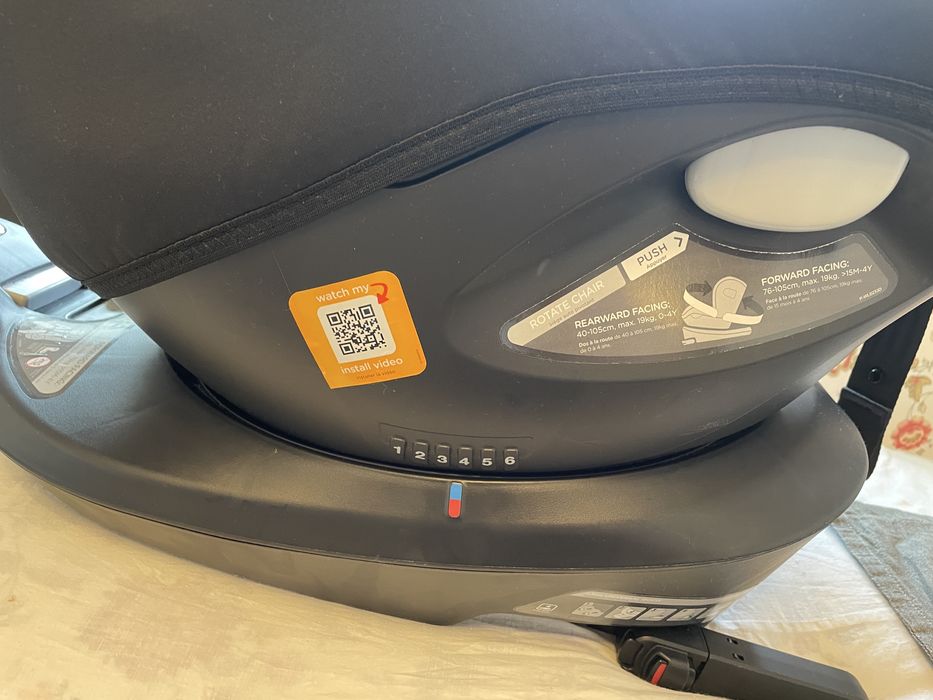 Scaun auto Joie I-Spin 360 – Cel mai bun scor ADAC, 0–4 ani