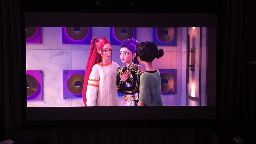 Vopsea ecran proiectoare tri-laser anti-speckle Valerion Xgimi Hisense