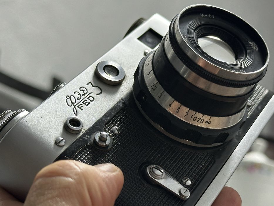 Фотоаппарат СССР пленочный ФЭД 3