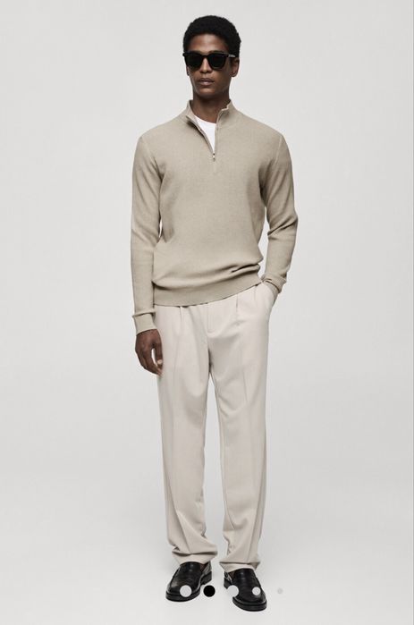 Pulover Bluza cu fermoar Mango