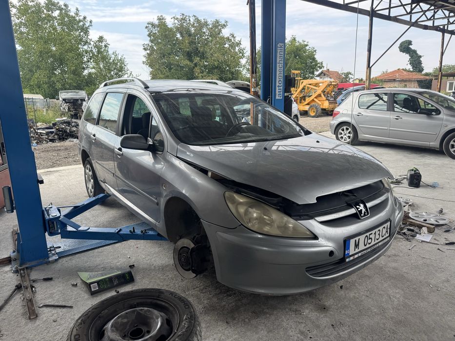 Пежо 307 1.6 дизел 2005 Г само на части
