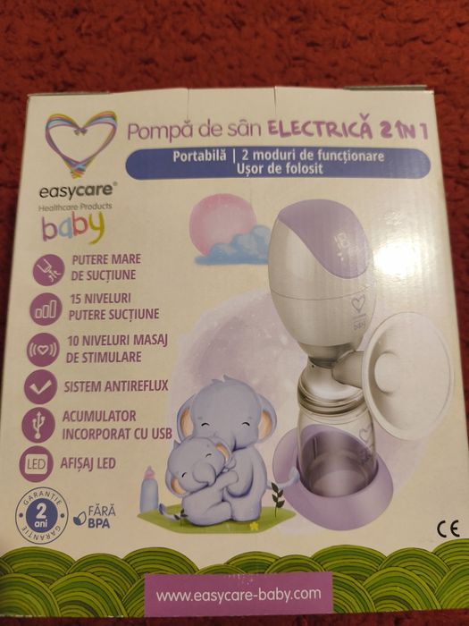 Vând Pompa san electrica EasyCare baby portabila