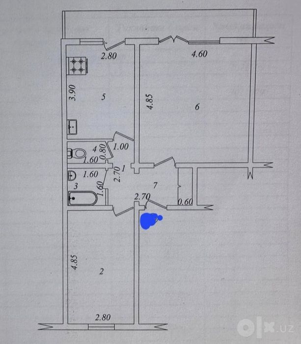 Продажа 2х комнатной на Карасу-4