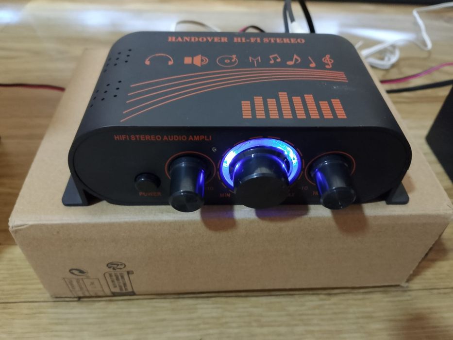 Mini Amplificator + Boxe Philips