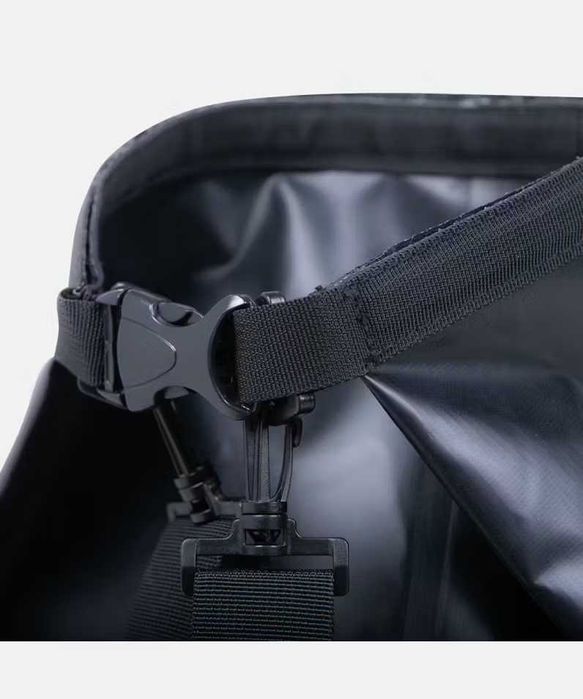 Rucsac moto Course 40l Waterproof - Negru (camping, moto, Roll-Top)