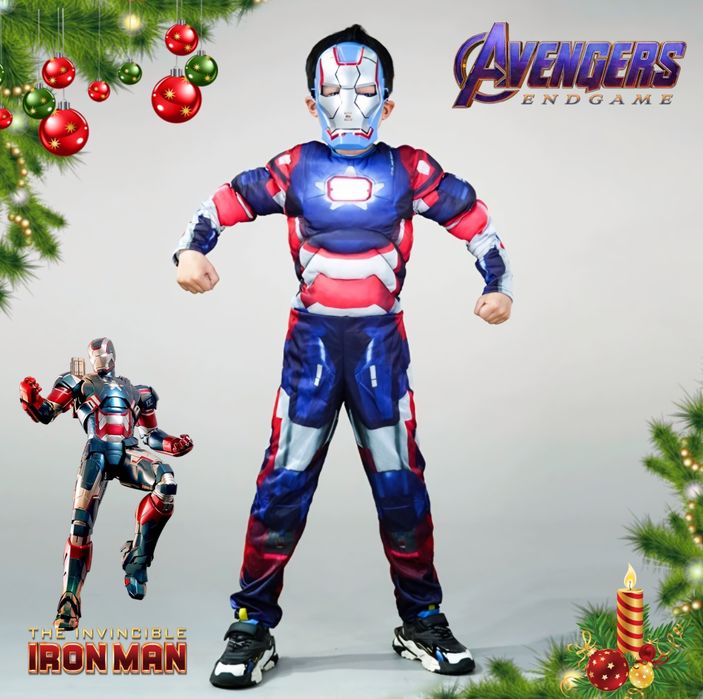 Новогодние костюмы супергероев Марвел