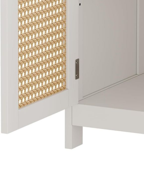 Шкаф за подмивка MDF + ратан 5683