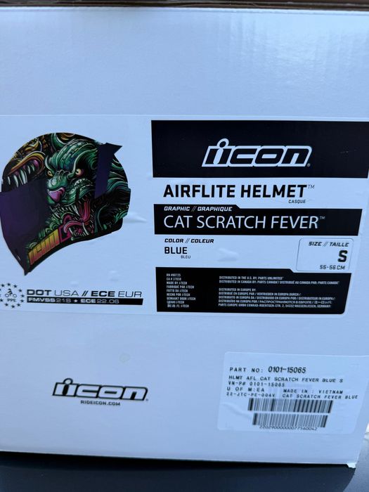 Icon Airflite Cat Scratch Fever full-face каска за мотор