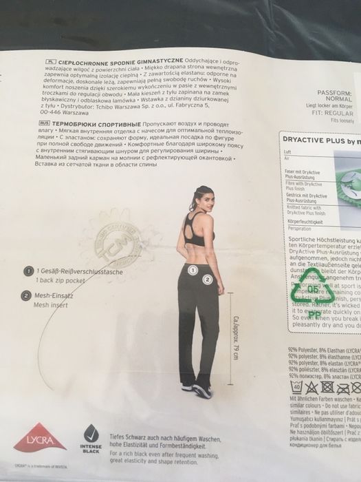 Pantaloni termici pentru sport