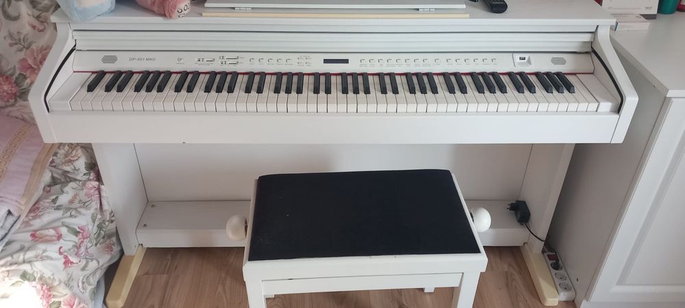 Pianină digitală DP-501 MKII albă