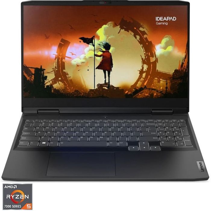 Gaming Lenovo IdeaPad3 15ARH7 AMDRyzen5,15.6",120Hz,32GB,512GB,RTX2050