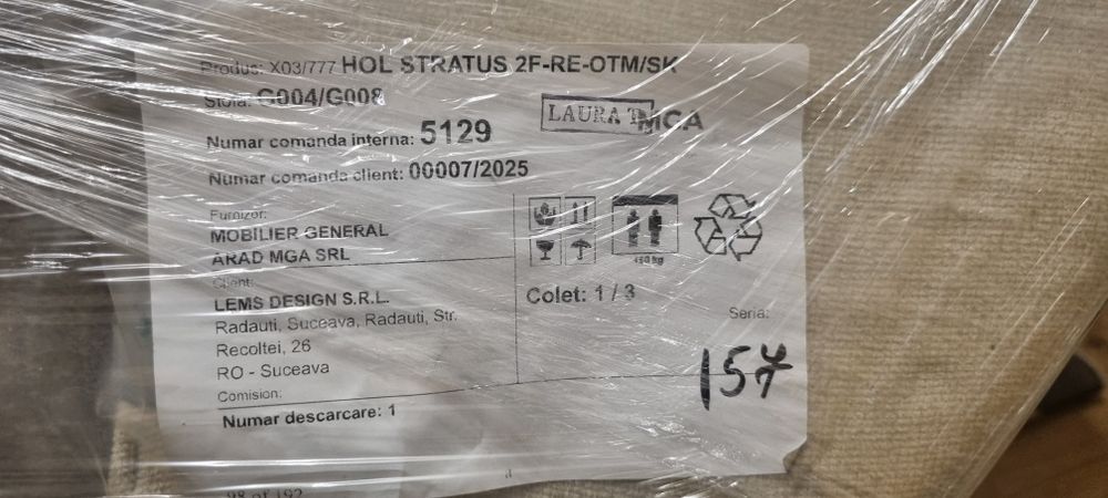 Colțar sufragerie NOU