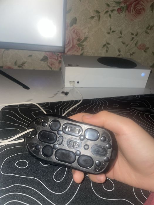 Игровая Мышка gravastar+ковер attack shark cmo2