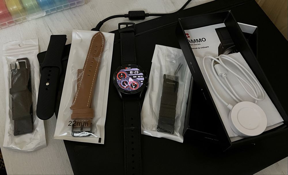 Ceas smartwatch barbati, Qualtec by Koppel