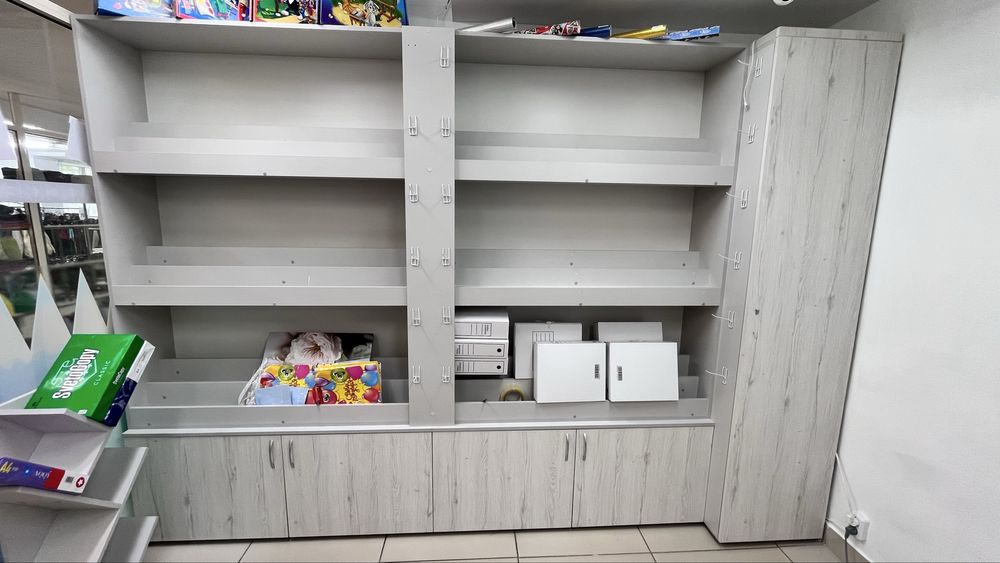 стелажи для магазина