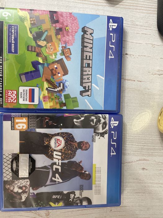 игры на пс 4 .Юфс4 и Майнкрафт