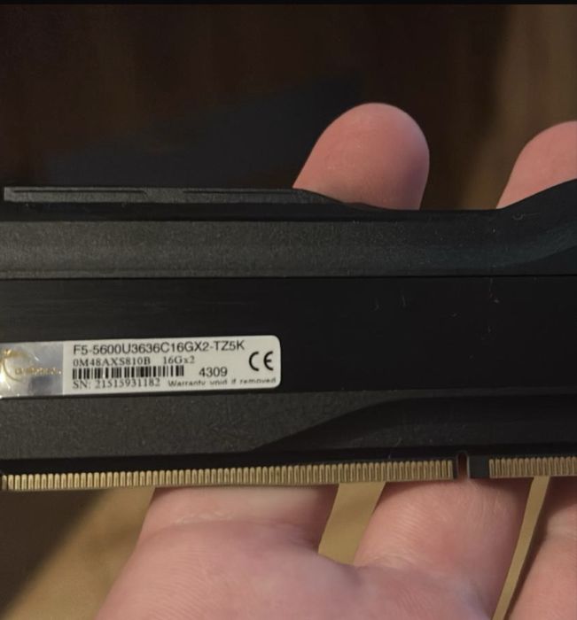 Vand ram G skill 32 Gb la 5600mhz