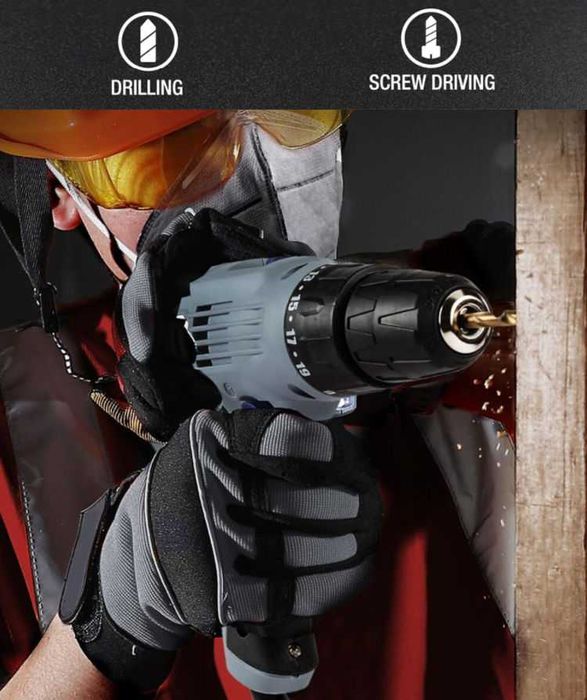 Брендовая дрель- шуруповерт -WorkPro- оригинал- гарантия - доставка