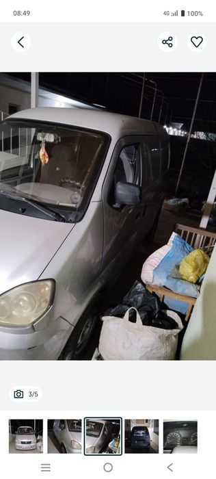 Hitoy damas holati yaxshi yurib turgan moshina yili 2007 prabegi toza