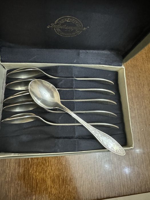 ложки чайные,мельхиор