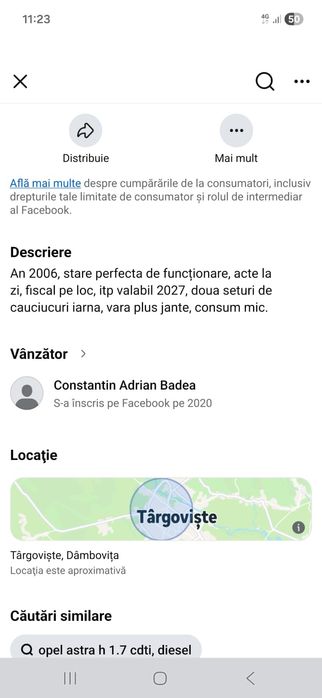 Opel astra H 2006