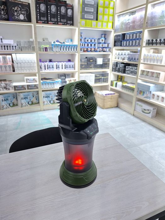 Ventilator juda kuchli va sifatli zaryadkali