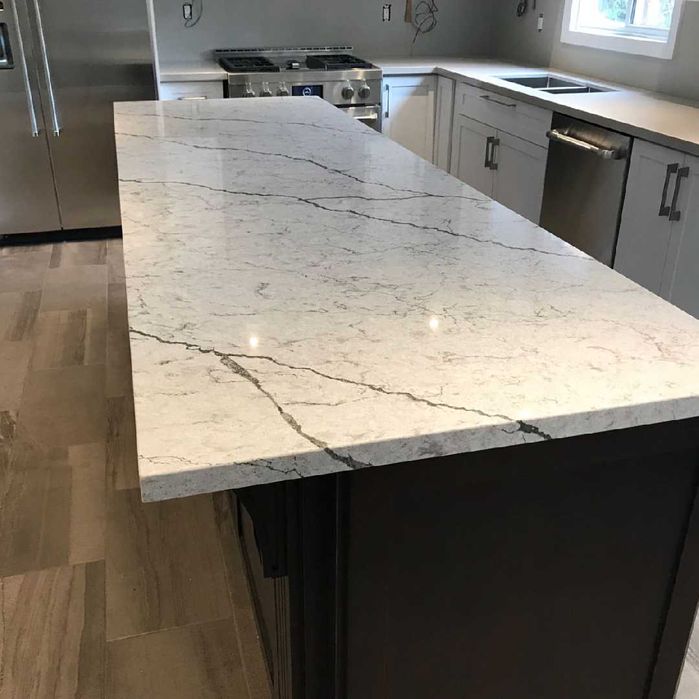 Столешница из кварцевого агломерата, акрилового искусственного камня