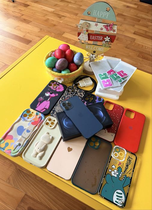 IPhone pro max - с 3 протектора + 10 калъфа