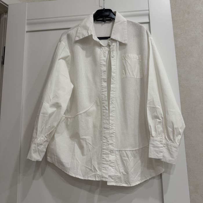 Продам белую рубашку р.44-46