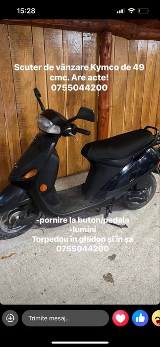 Scuter Kymco 49 cmc