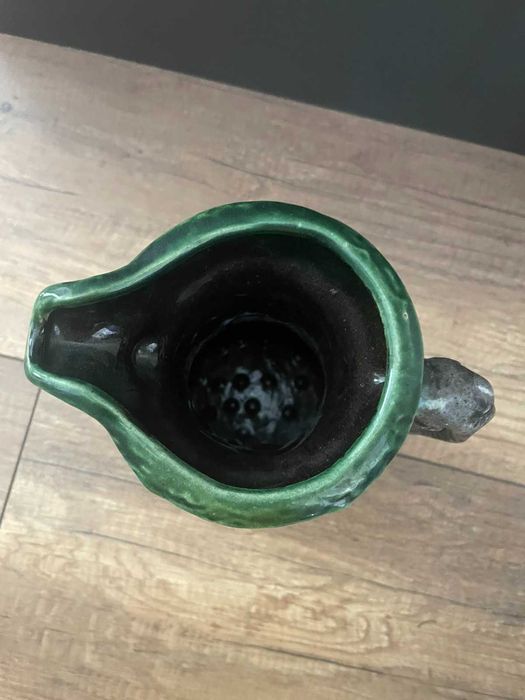 Винтидж ваза 23 на 10 сантиметра ръчно изработена