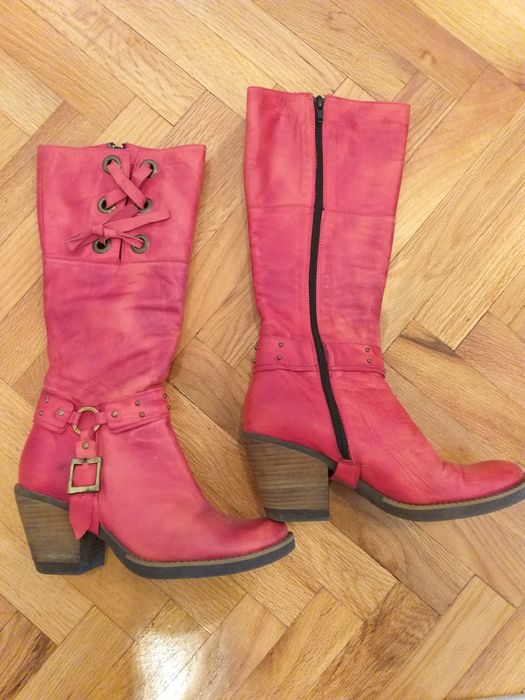 Ботуши естествена кожа