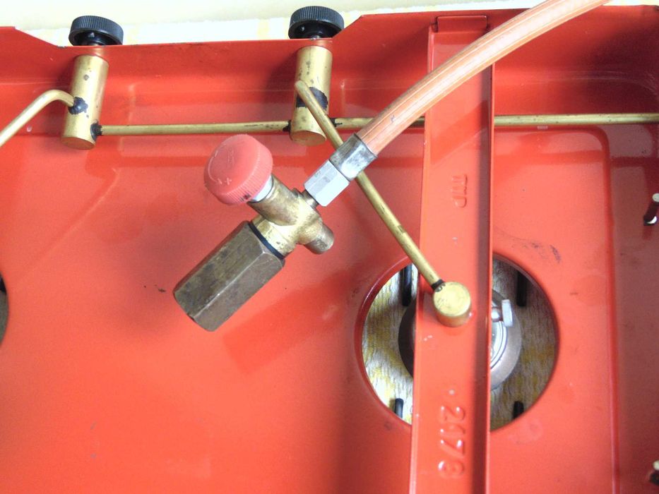 Двоен туристически газов котлон