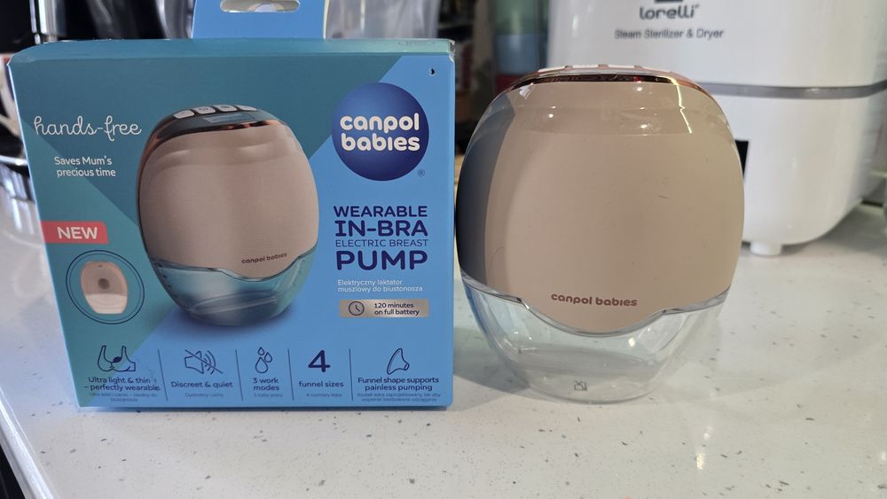 Помпа за кърма - hands free - Canpol