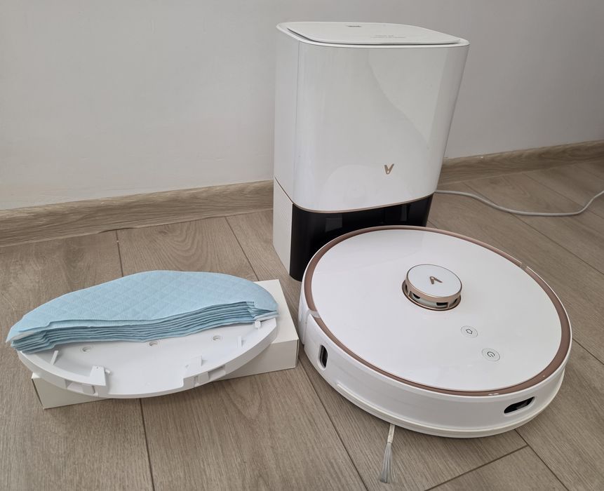 Aspirator Xiaomi VIOMI S9 cu funcție de spălare si  colector praf 3l