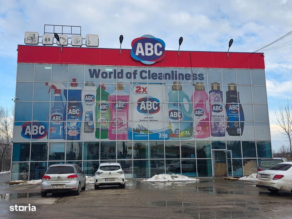 Spațiu comercial de închiriat, 200 mp, parcare, deschidere DN2