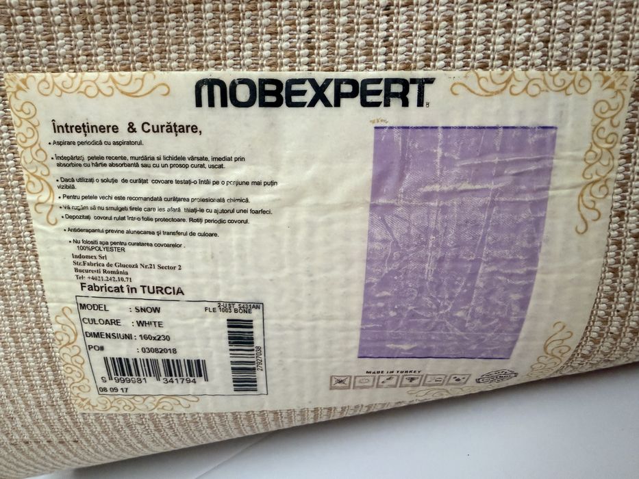 Covor Snow Mobexpert 160x230