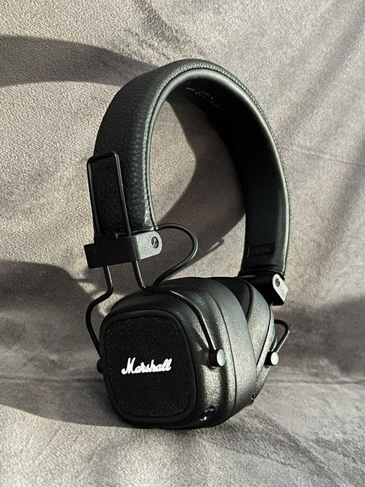 Наушники Marshall Major 4 и 5 модели чёрные