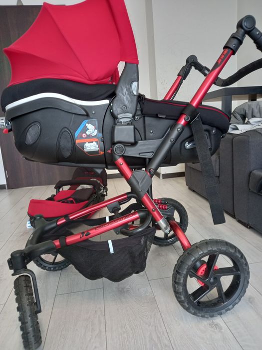 Детска , бебешка  количка  JANE CROSS WALK MATRIX LIGHT 2 RED S 53