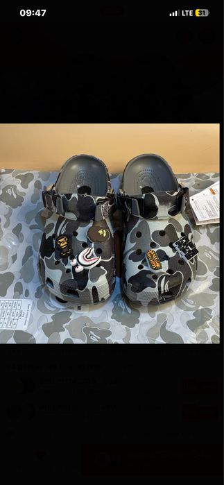 bape crocs 7.000 пп 50%