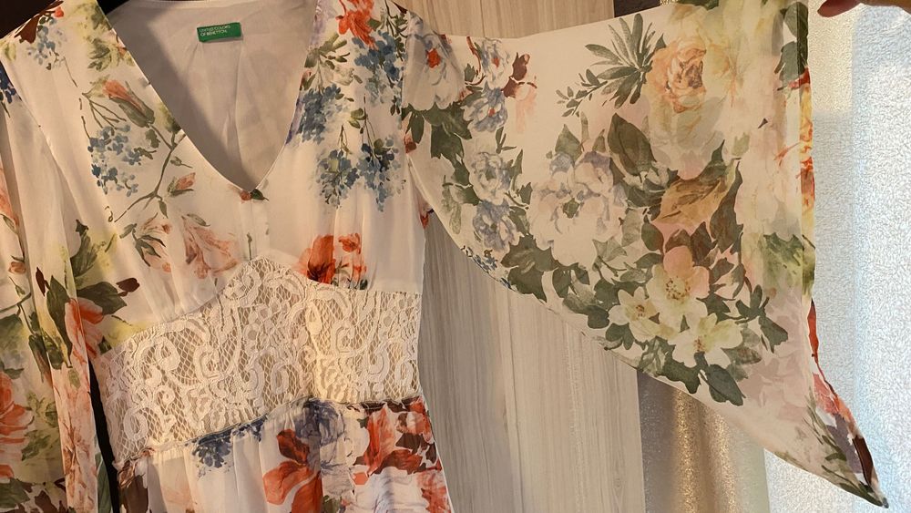 Дълга рокля United colours of Benetton